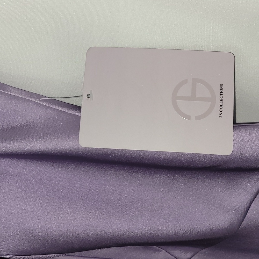 𝅺JS Collection Ruffle Violet Gown - Picture 17 of 17